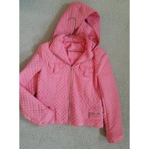 Peach Quilted Jacket
